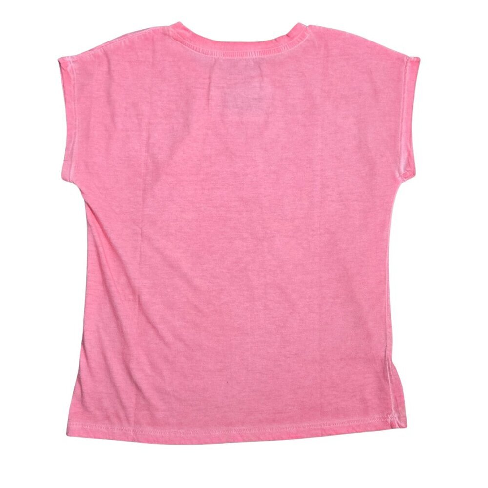 NWT | Hudson Kids Pink Mineral Wash Take Your Dreams Seriously Graphic Tee | 12 - Picture 4 of 5